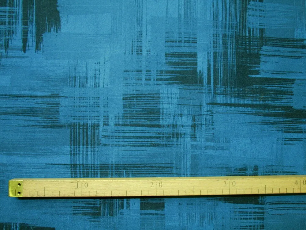 Flauš modrý "tmavomodrý vzor"