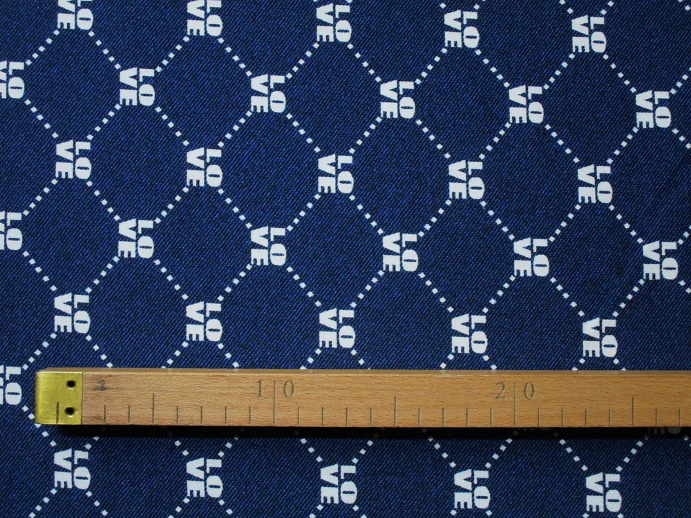 Teplákovina tmavomodrá "LOVE" 