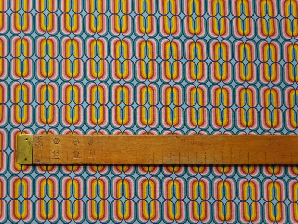 Úplet sivo-modrý "ovál" - certifikát OEKO-TEX Standard 100 