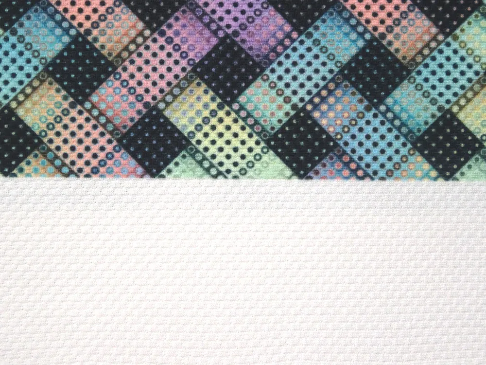 Úplet farebný "geometrický vzor" - potlač na Slovensku 