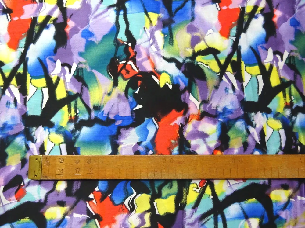 Šatovka fialová "farebný vzor" 