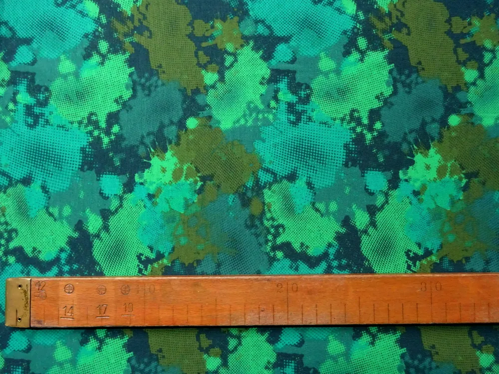 Úplet zelený "maskáč" 