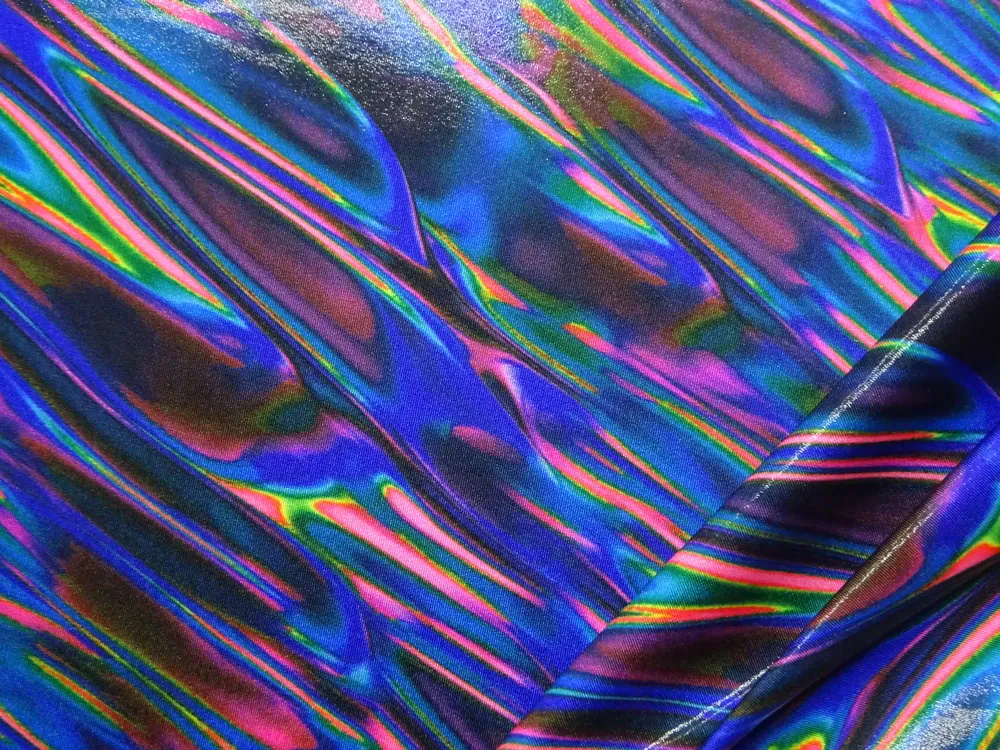 Plavkovina modrá "ružový vzor" - UV-reflexný vzor