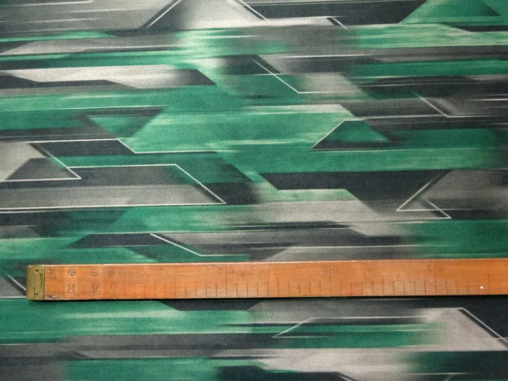 Úplet-imitácia jelenice "zeleno-hnedý" 