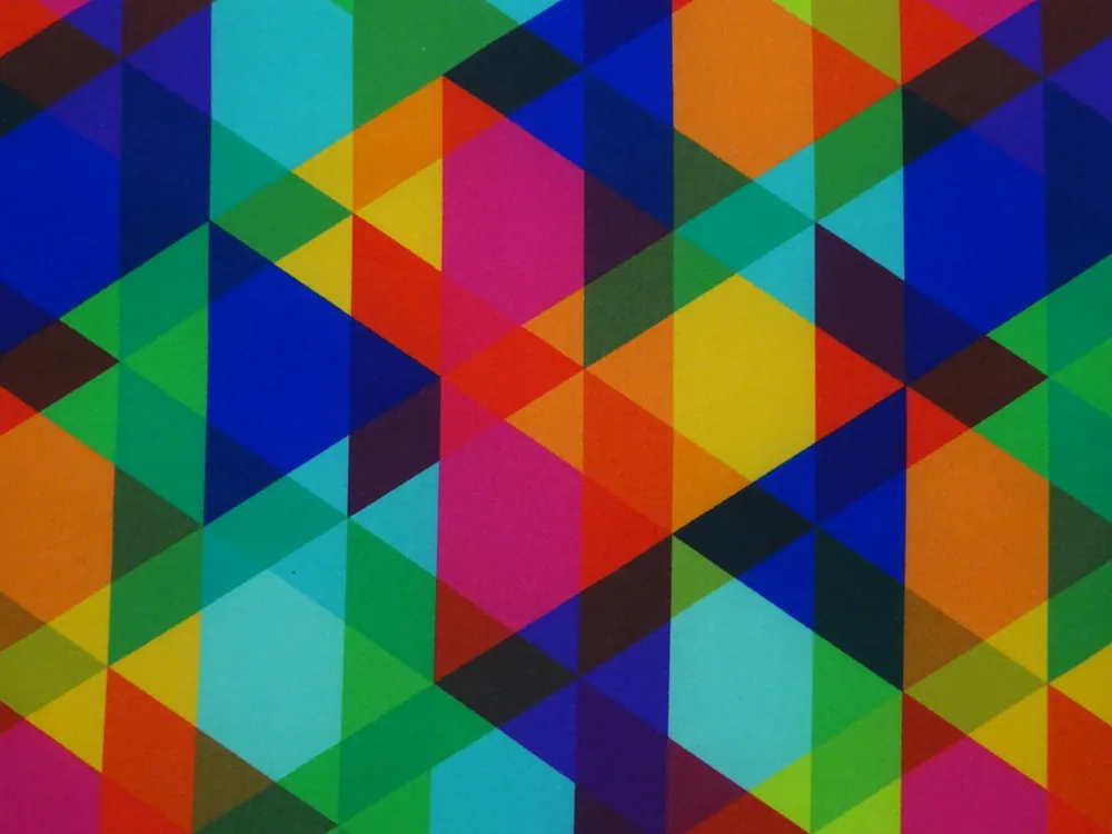 Softshell farebný "geometrický vzor" 