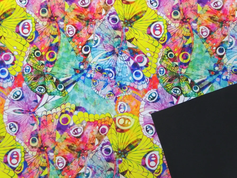 Softshell farebný "motýľ" 