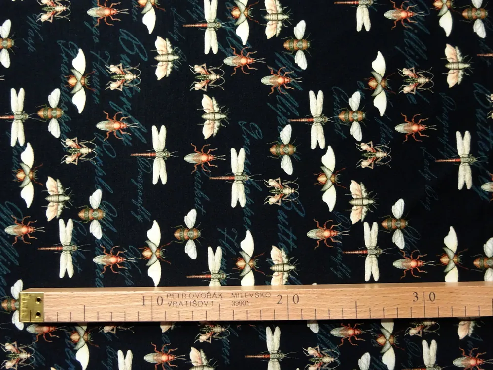 Úplet čierny "zvieratká" 