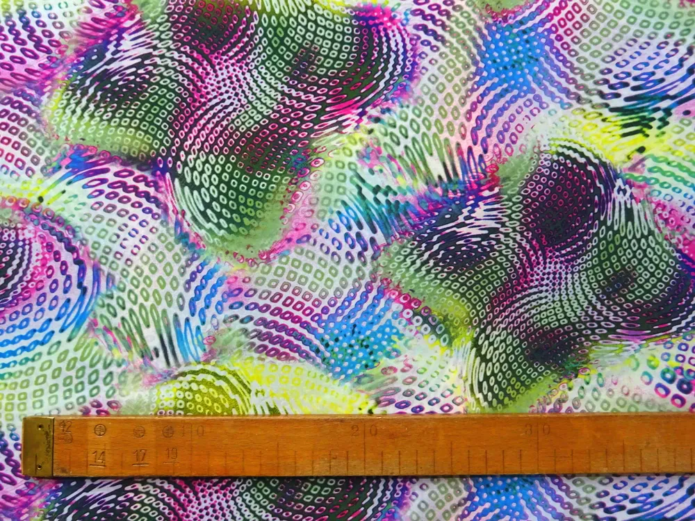 Šatovka farebná "abstraktný vzor"