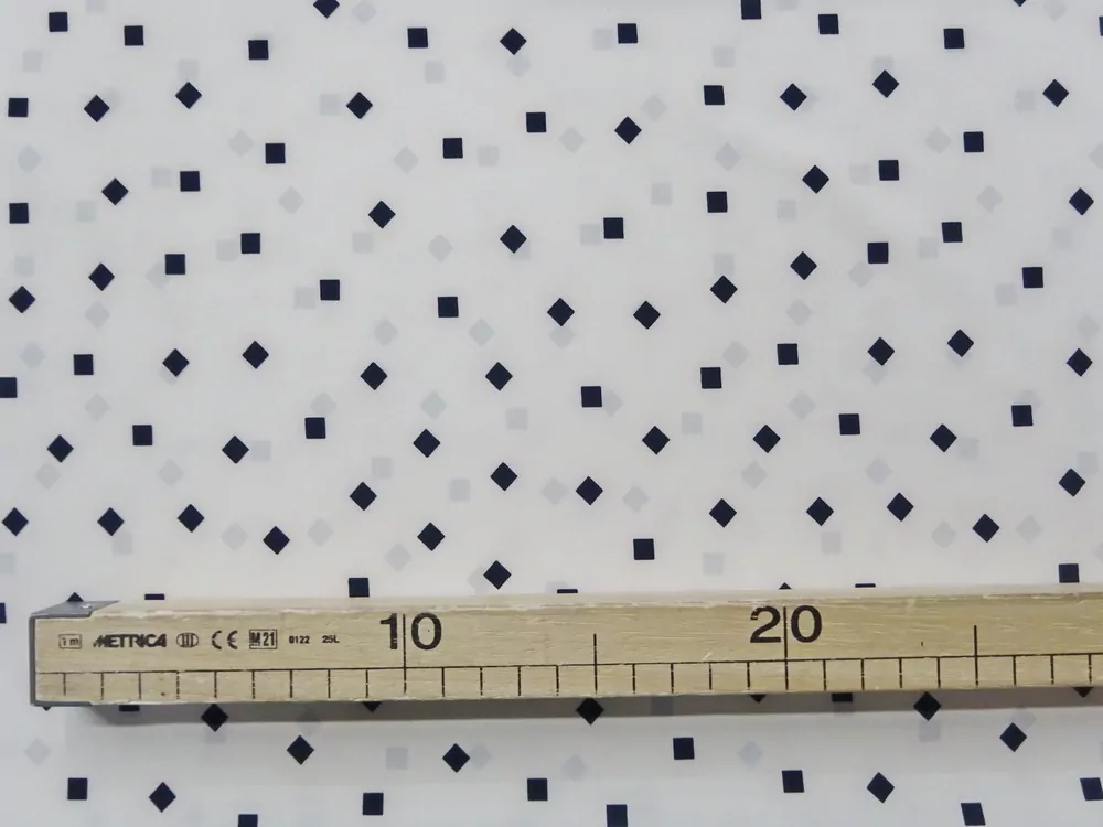 Šatovka maslová "tmavomodrý kosoštvorec" 