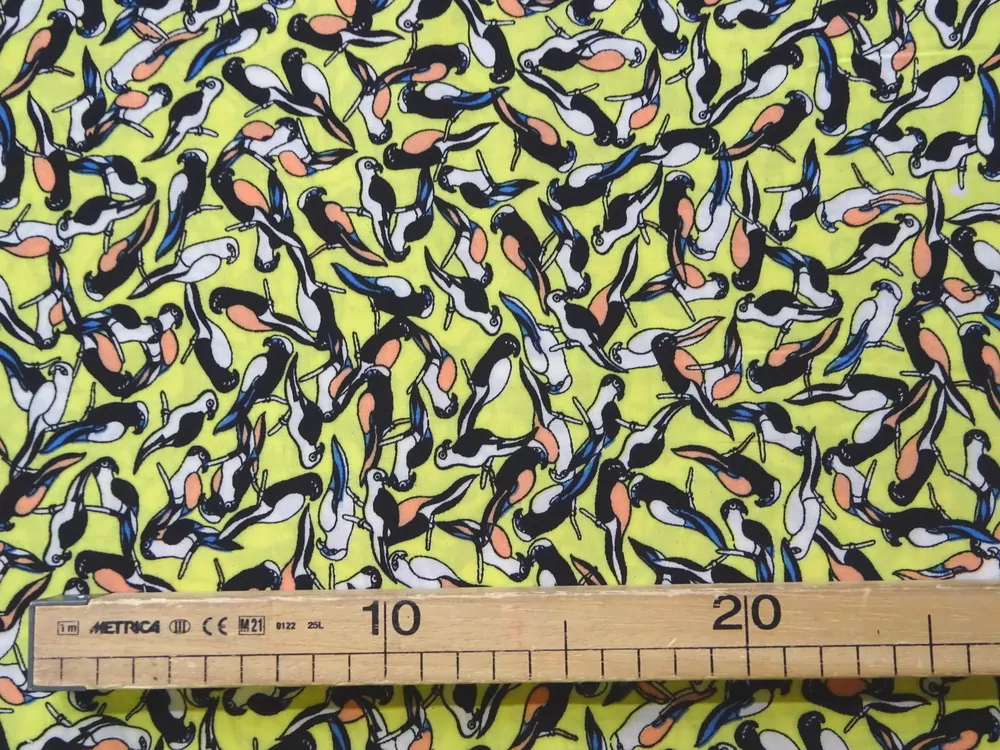 Šatovka žltá "papagáje"