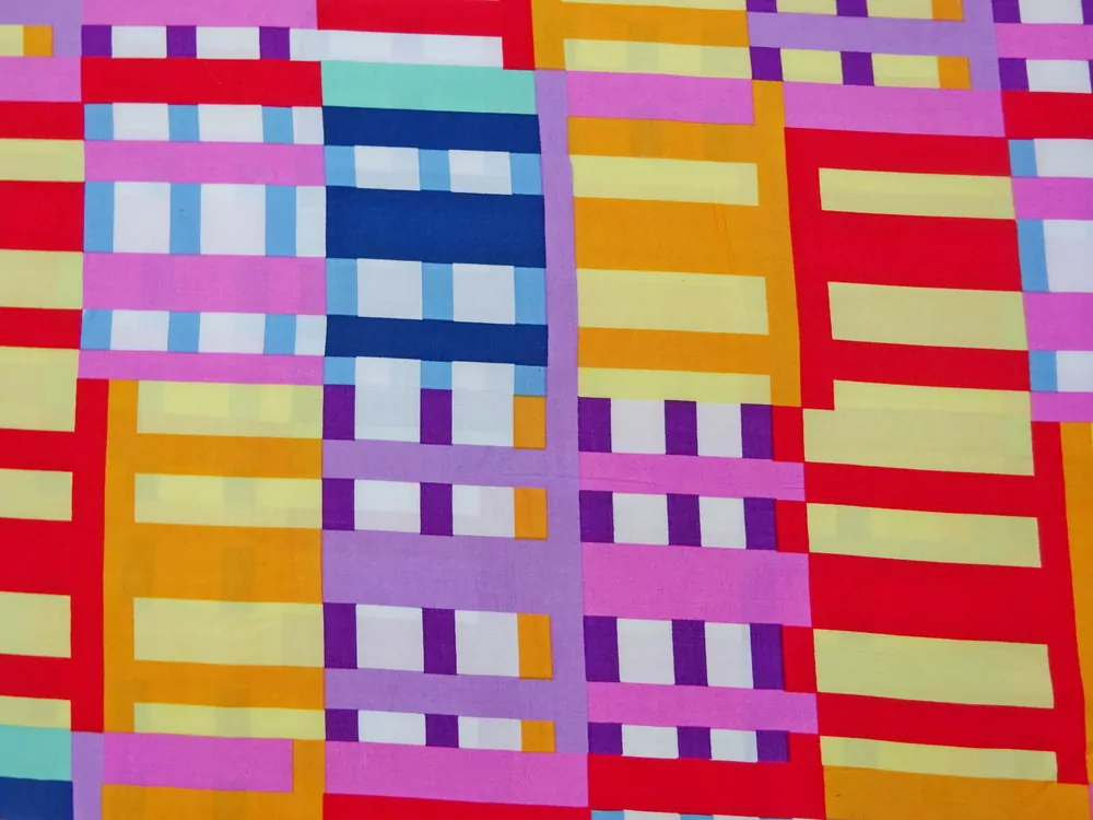 Šatovka farebná "obdĺžniky"