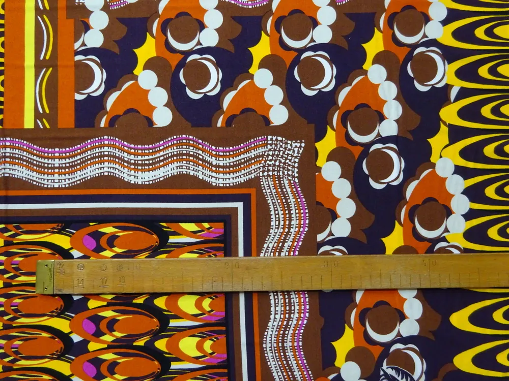 Úplet hnedý "kvety"