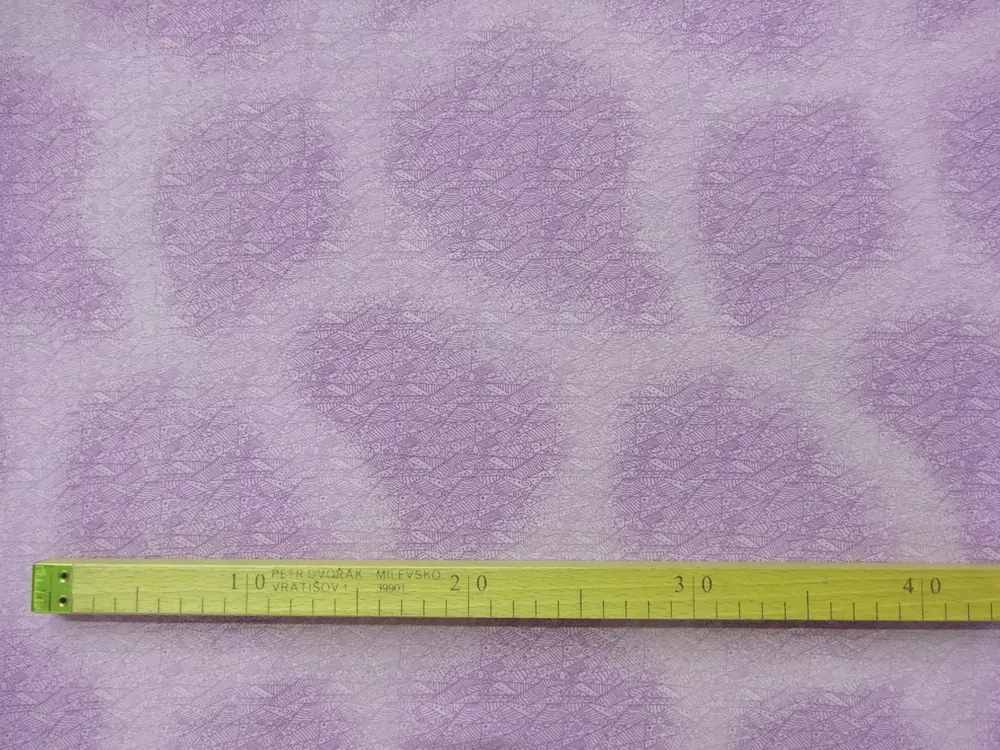 Šatovka fialová "vzorovaná" 