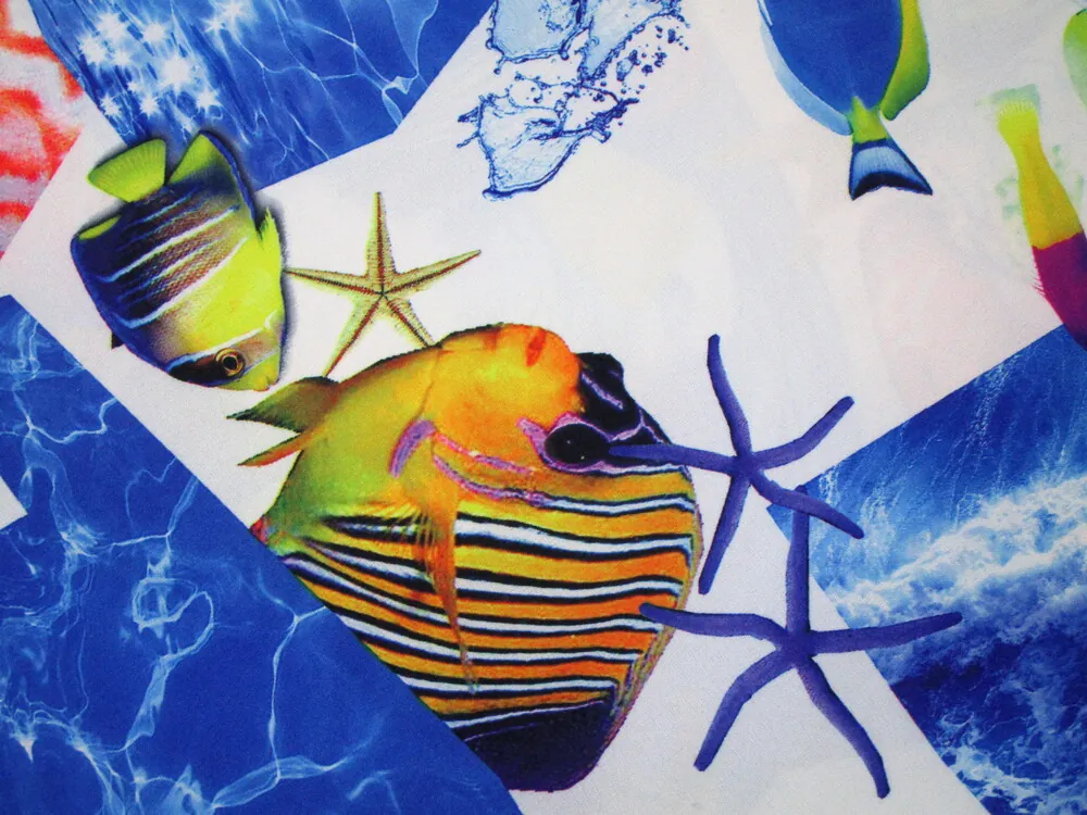 Šatovka biela "morský svet" 