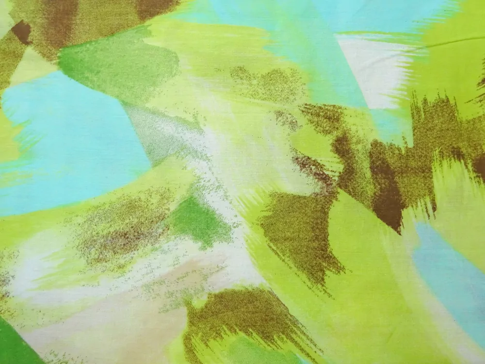 Šatovka bavlnená "abstraktný vzor"