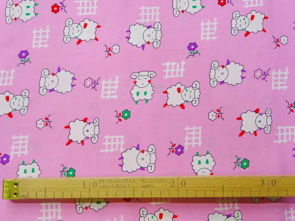 Šatovka ružová "ovečky"