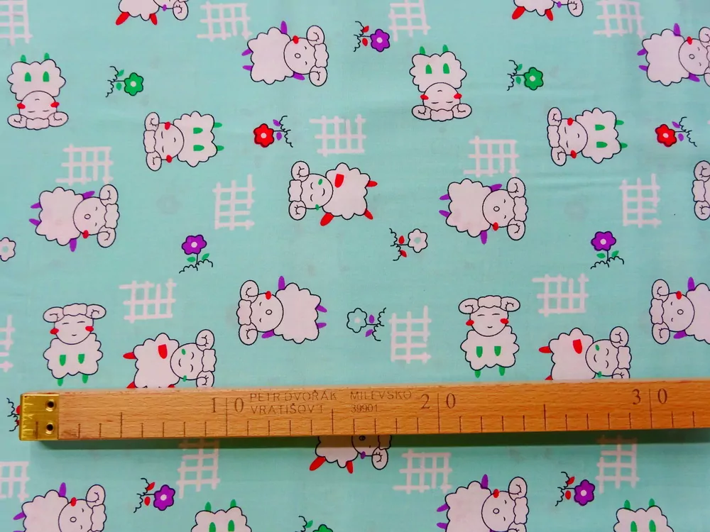 Šatovka mintová "ovečky"