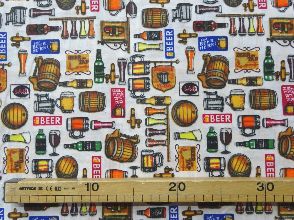 Bavlna béžová "pivo" 