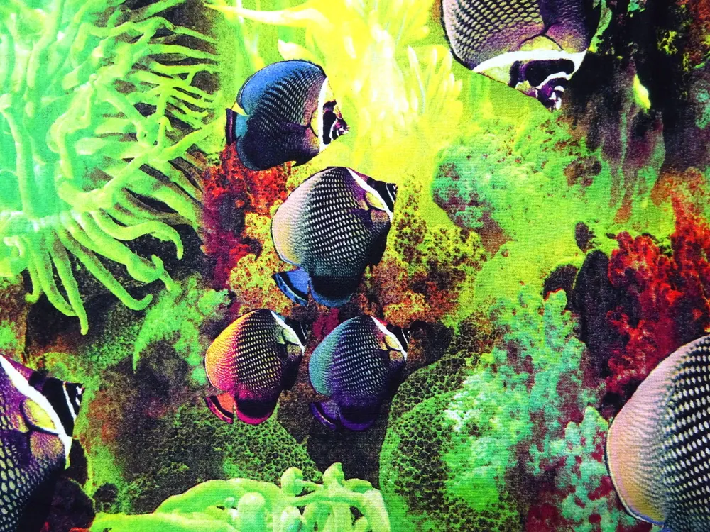 Úplet farebný "morský svet"