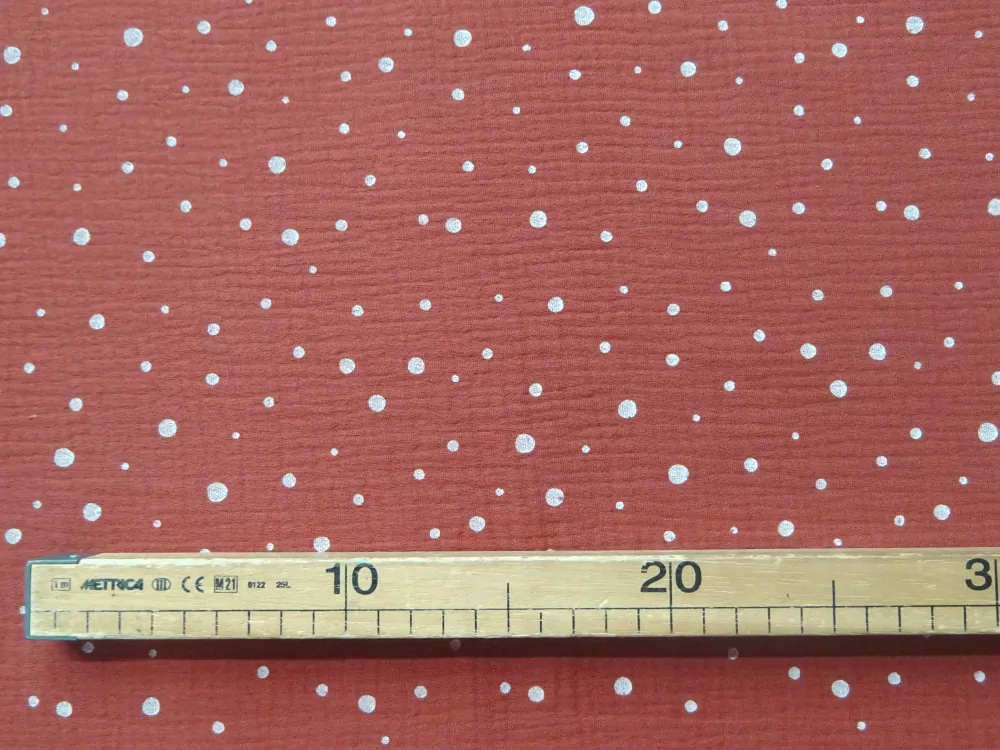 Fáčovina tehlová "biela bodka" 