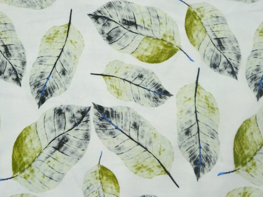 Šatovka smotanová "zelené lístky" 