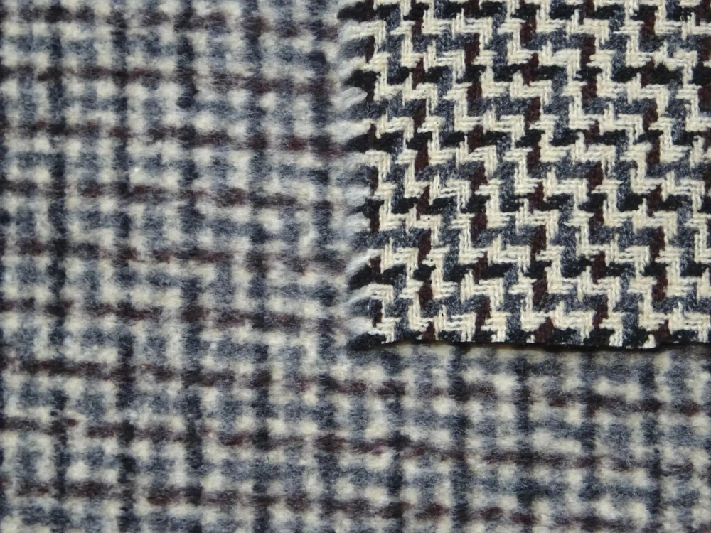 Kabátovina maslová"geometrický vzor"