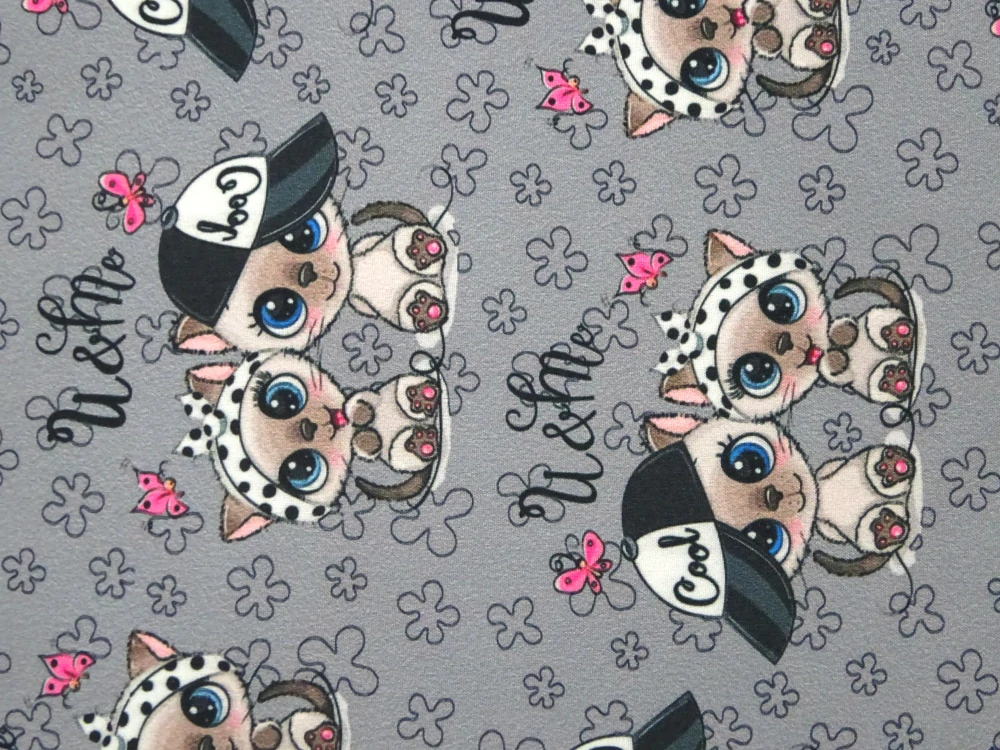 Softshell sivý "U&Me"