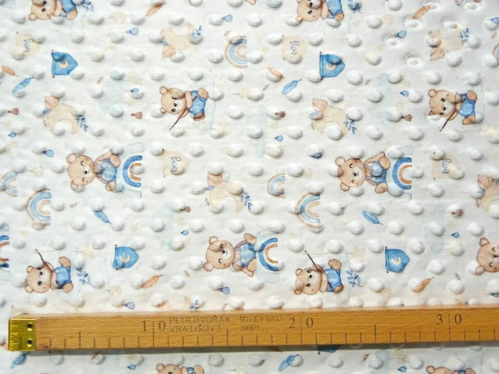 Minky maslové "medvedík, mesiac"