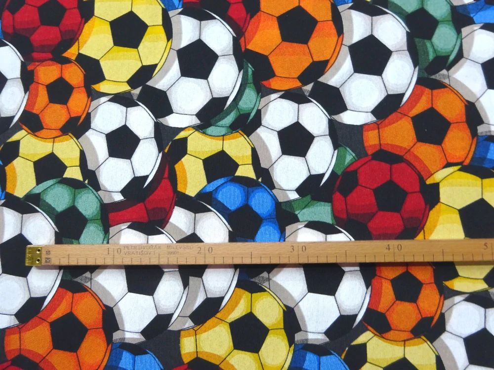 Poťahovka "farebná futbalová lopta" 