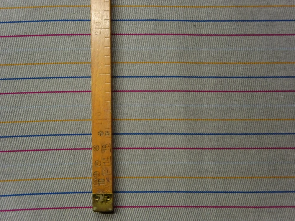 Kostýmovka svetlohnedá "farebný pásik" 