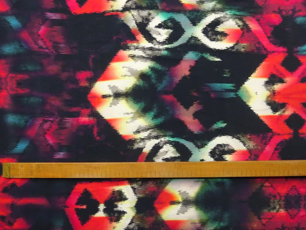 Šatovka čierna "farebný vzor" - raport, 2. akosť 