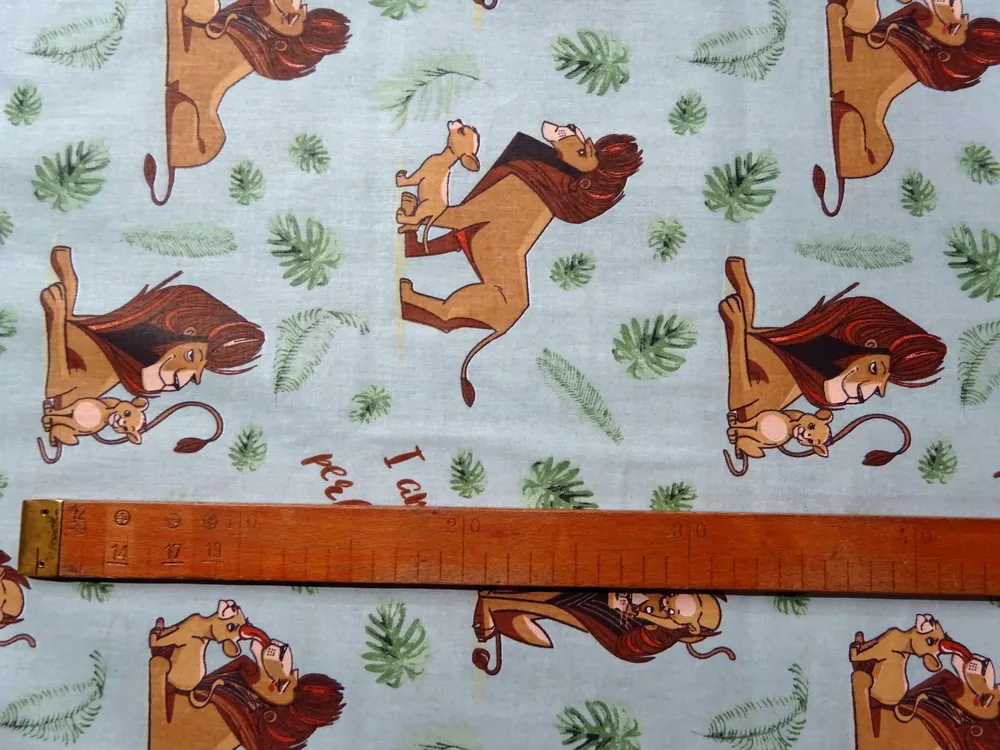 Bavlna sivá "leví kráľ" 