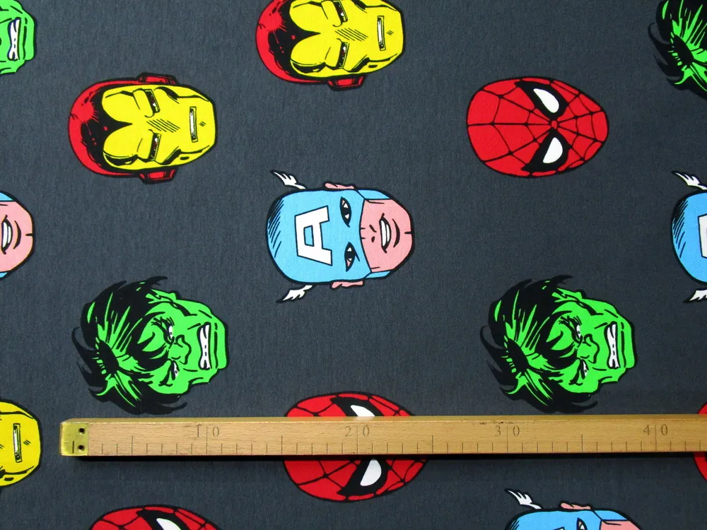 Teplákovina tmavosivá "Super Hrdinovia"