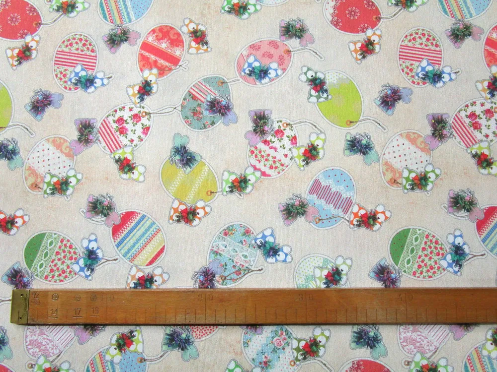 Poťahovka béžovo-pomarančová "vajíčko, zajačik"