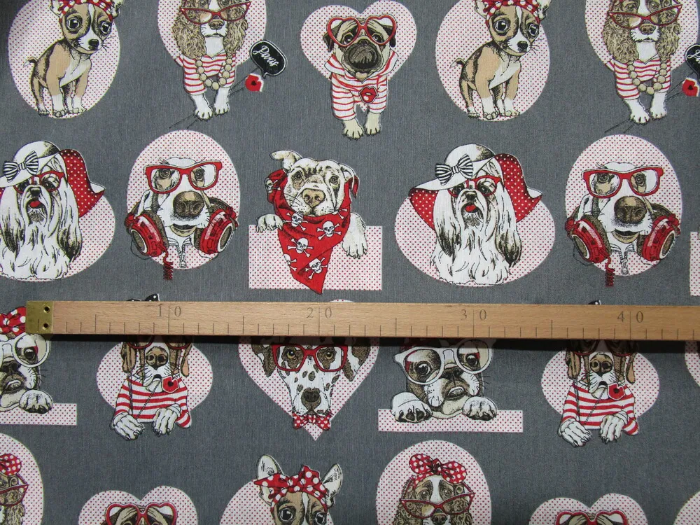 Poťahovka sivá "psík"