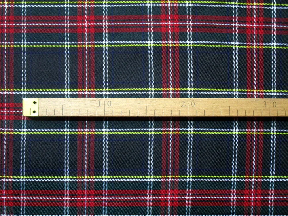 Kostýmovka čierna "farebné káro" 