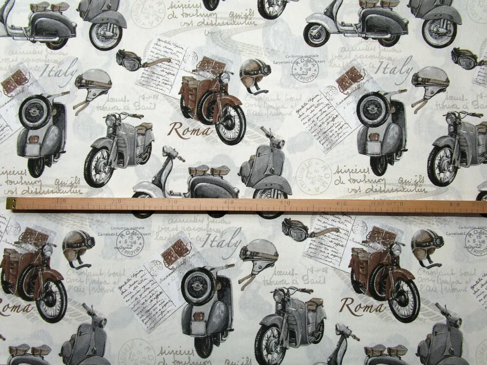 Poťahovka maslová "motorka, pečiatka, obálka"