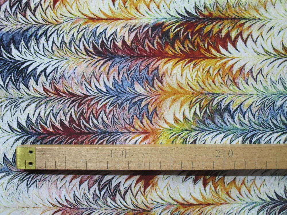 Šatovka farebná "listy" 