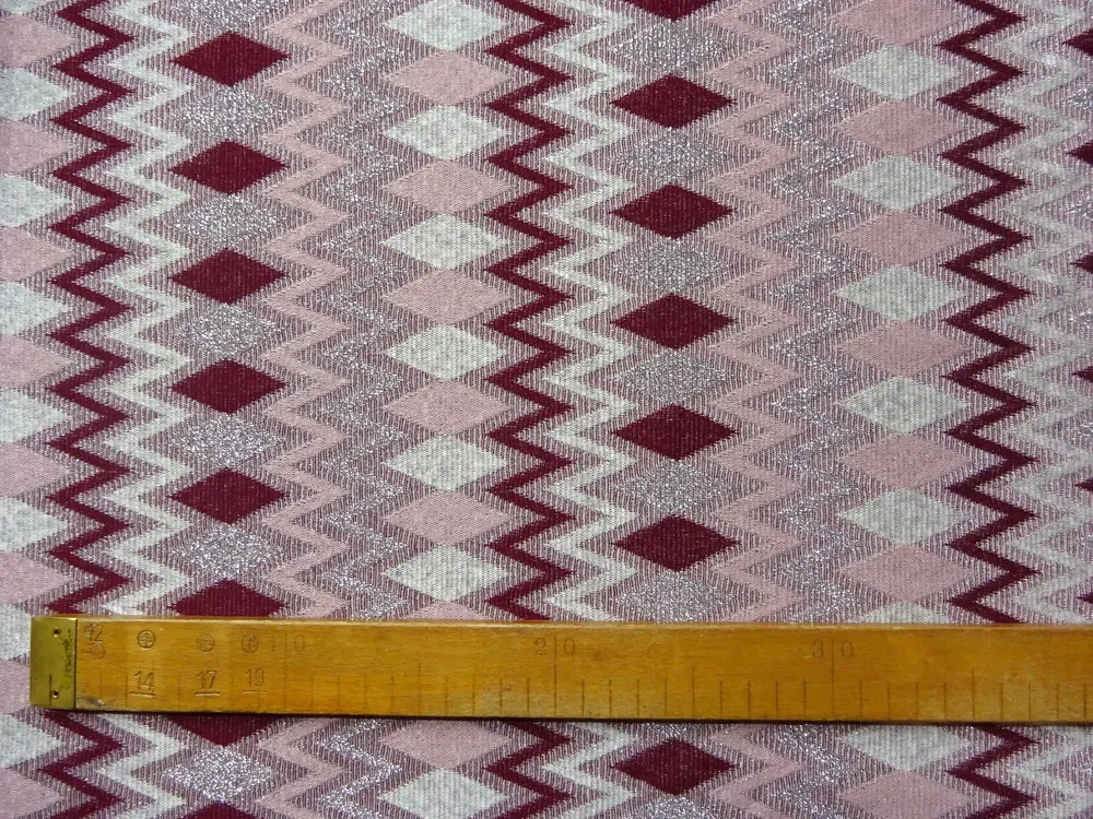 Úplet staroružový "bielo-strieborno-vínový vzor" 