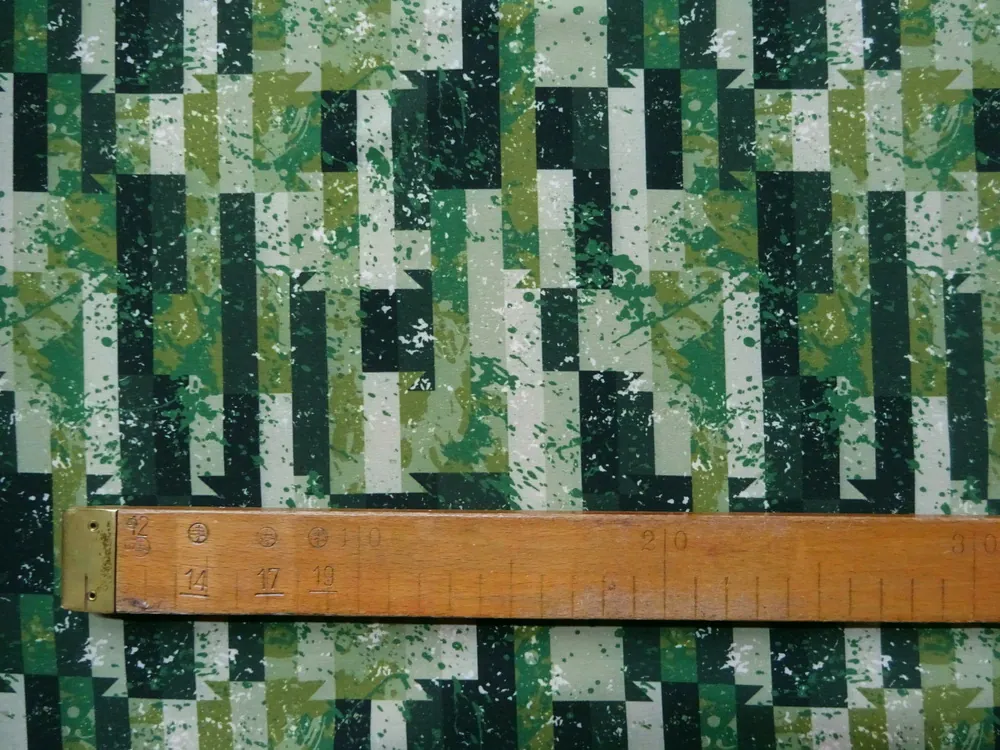 Softshell zelený "vzorovaný"