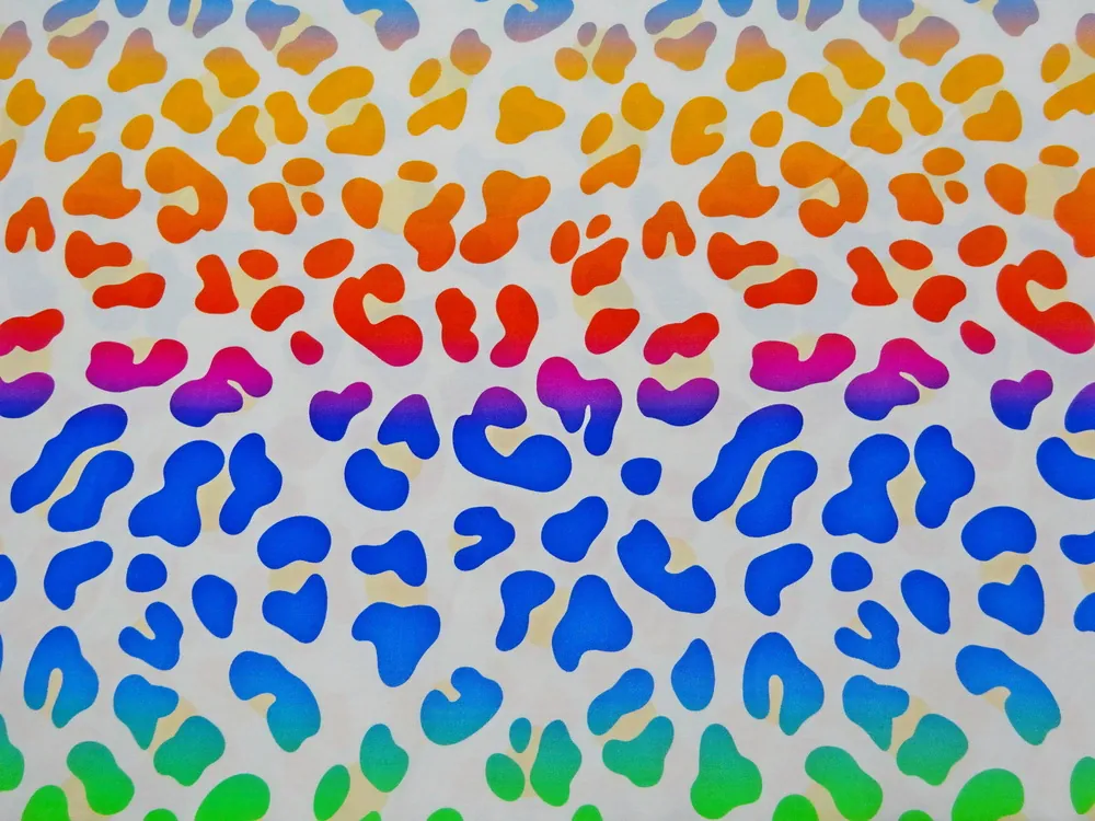 Šatovka biela "farebné škvrny" 