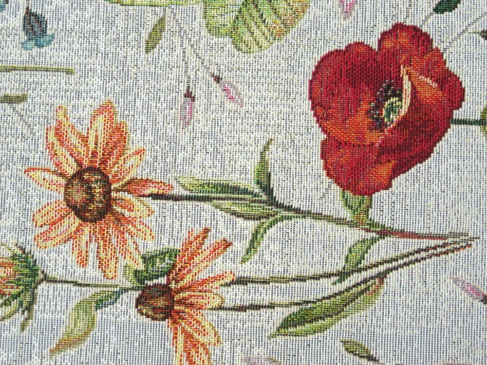 Gobelín prírodný "lúčne kvety" 