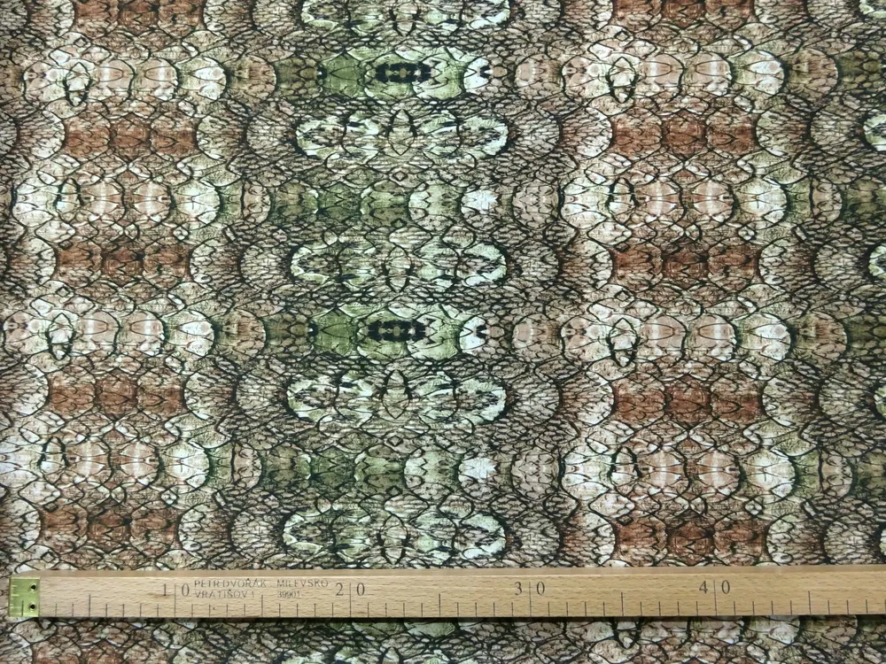 Šatovka zeleno-hnedá "hadí vzor"