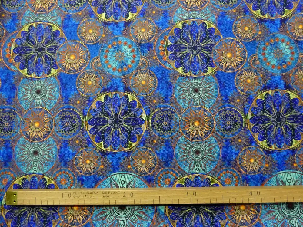 Kočíkovina modrá "mandala" 