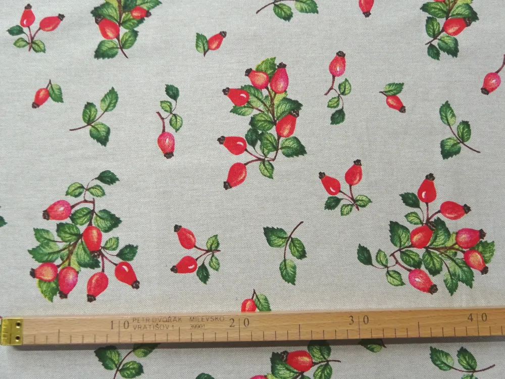 Poťahovka prírodná "šípky" 