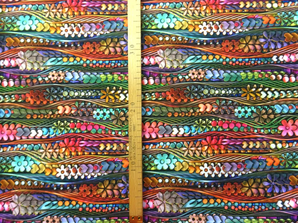 Kočíkovina farebná "rôzne vzory" 