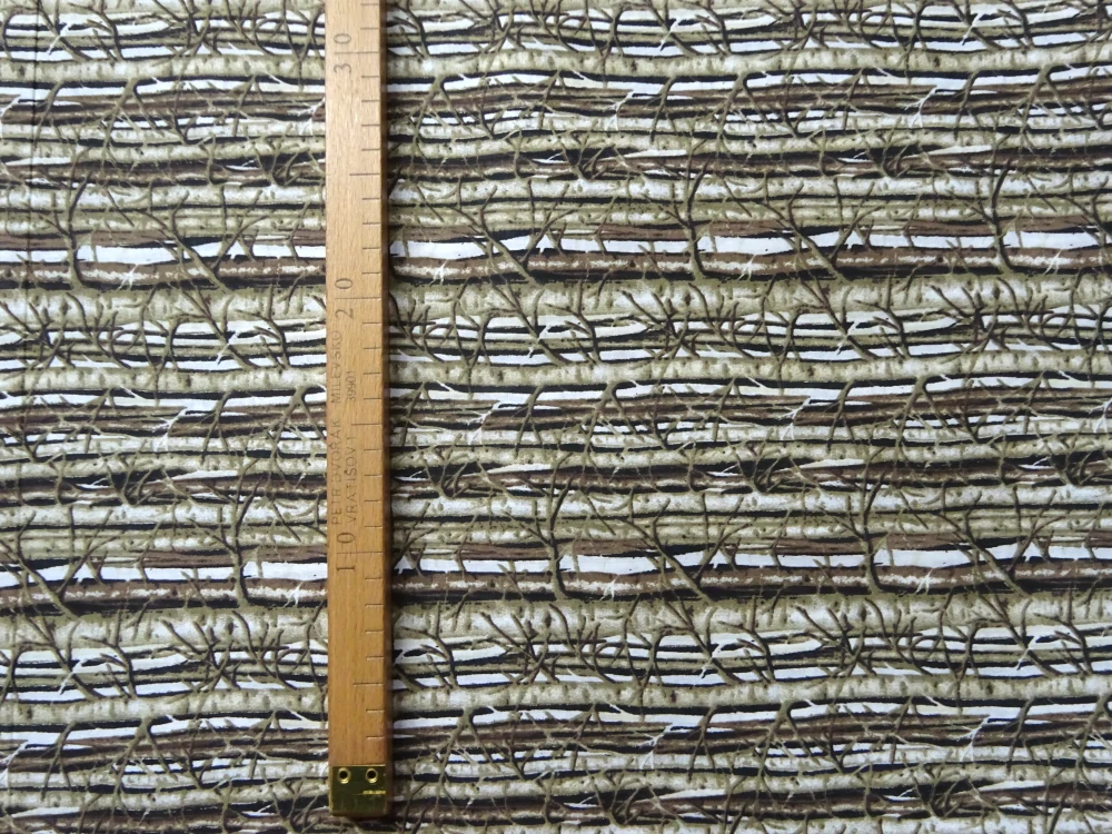 Bavlna biela "kmene stromov"