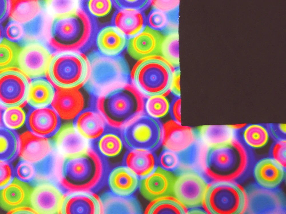 Softshell farebný "kruhy" 