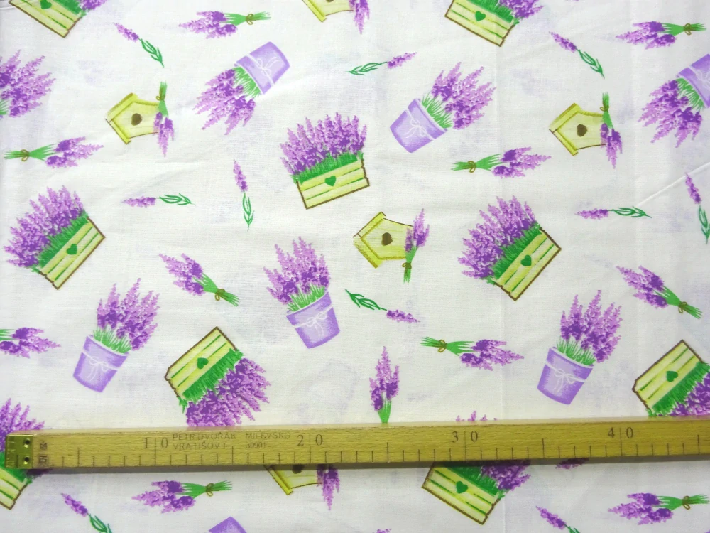 Bavlna maslová "levanduľa" 