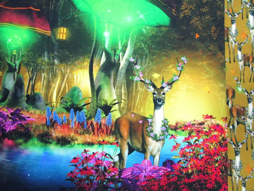 Úplet farebný "jeleň" - raport 